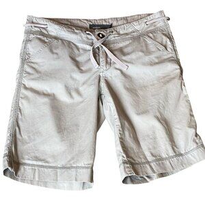 Prana Hiking Outdoor Bermuda Shorts Womens Sz 4 Gray #281M